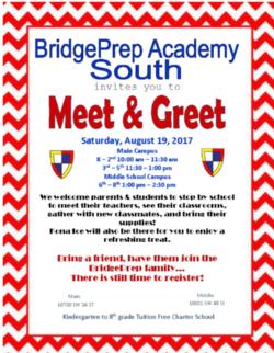 2017-2018 Meet and Greet